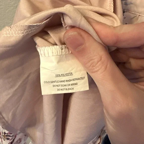 Petal & Pup Fairycore V-Neck Floral Mini Dress Size 6 Open Back Ruffle Cutouts - Picture 7 of 8